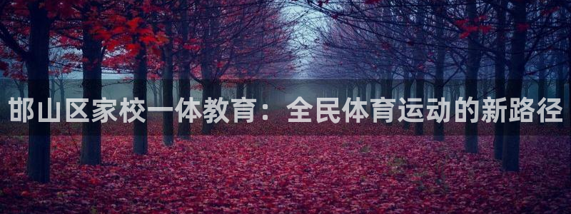 尊龙官网下载开户:邯山区家校一体教育:全民体育运动的新路径